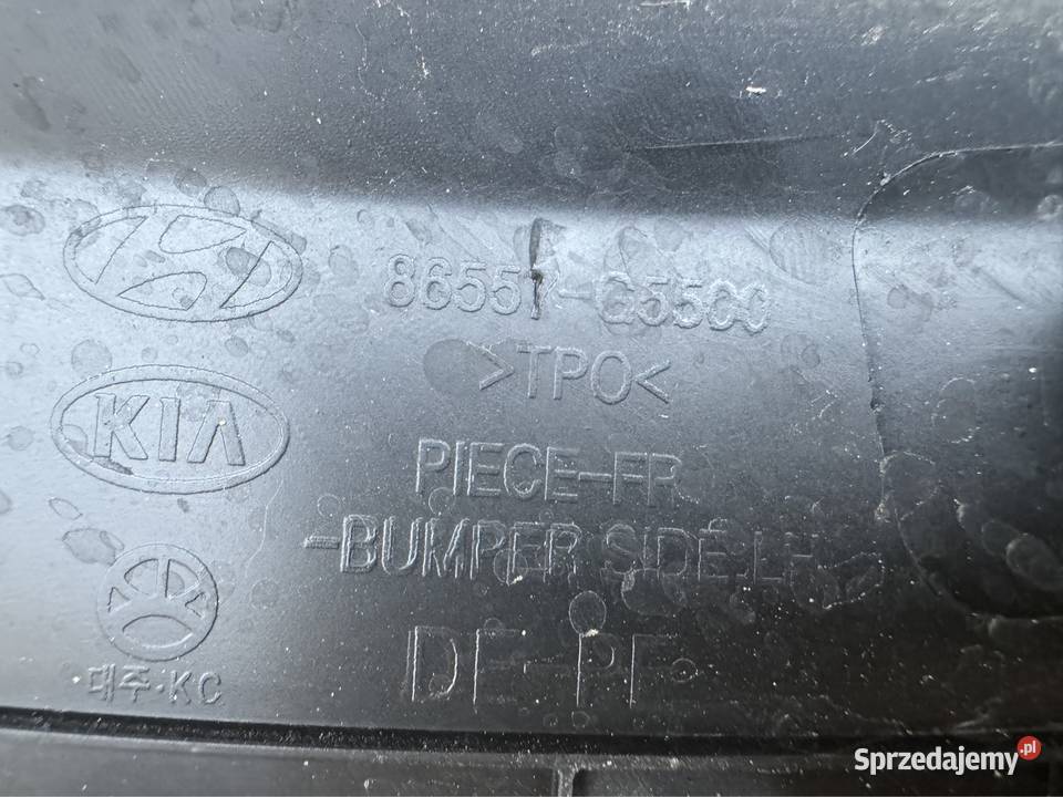 Listwa zderzaka przód LH lewa Kia niro I 1 lift osobowe