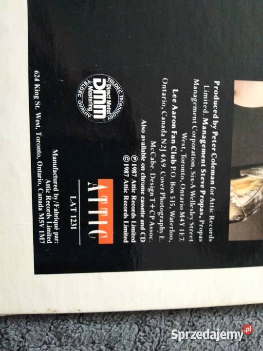 Płyty winylowe Lee Aaron 3x sprzedam