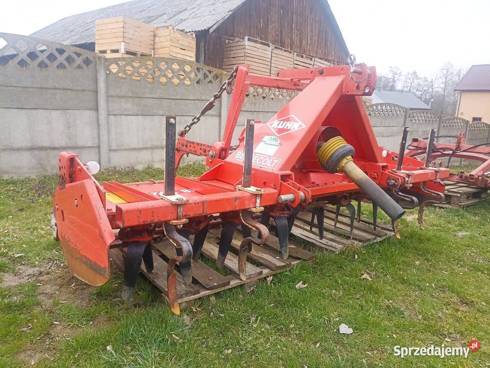 Brona wirowa KUHHN HRB 252 25m agregat aktywny Mostek
