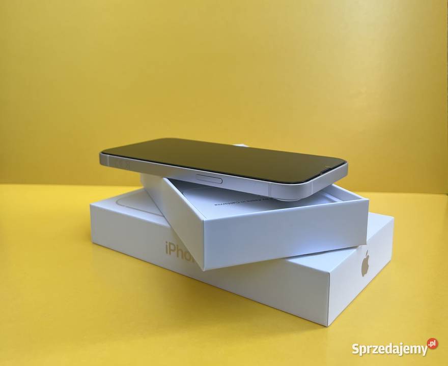 APPLE iPhone 13 5G 128GB 61 Biały idealny bez Gniezno sprzedam