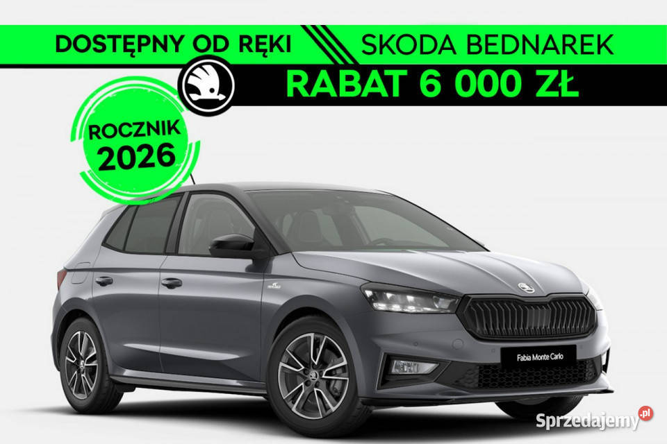 koda Fabia Monte Carlo 10 TSI 115 DSG Dostępny Fabia