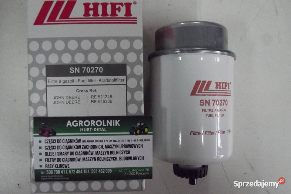 Filtr paliwa Hifi SN 70270 John Parczew