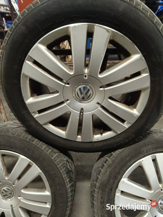 Alufelgi VW 16 opony 20555 R16 oryginał Łódź
