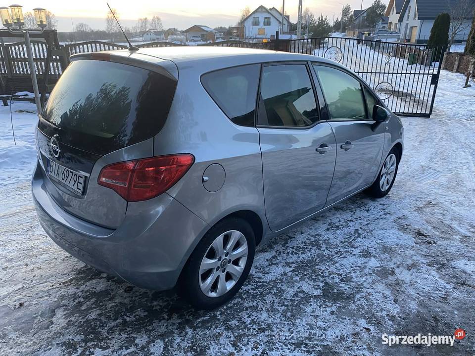Opel Meriva 2012r 14 16v 120GAZ ASR (kontrola trakcji) Meriva Białystok sprzedam