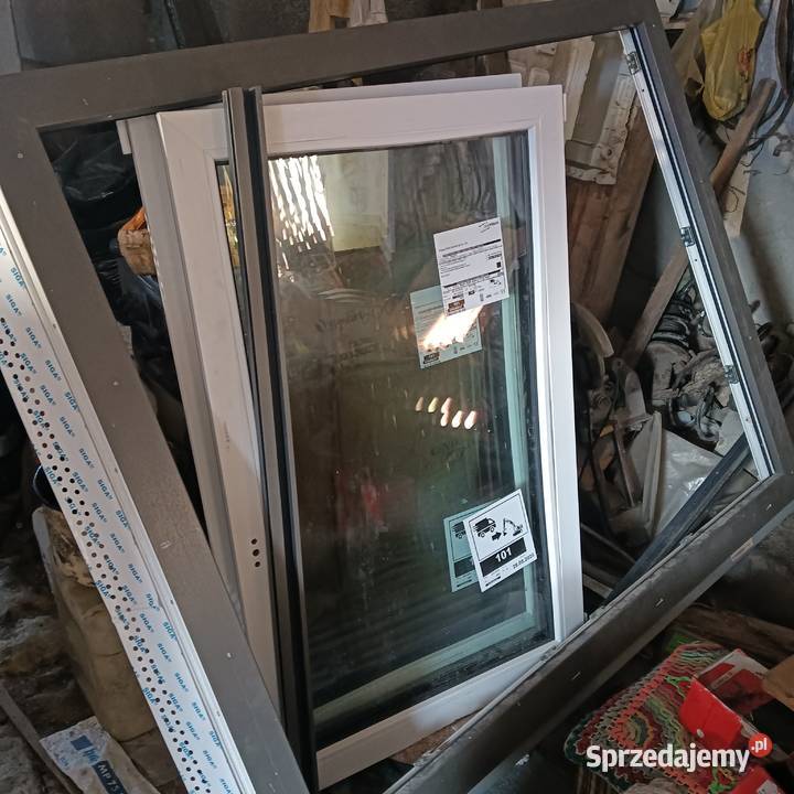 Okna Veka nowe z roletami nowymi Olsztyn sprzedam