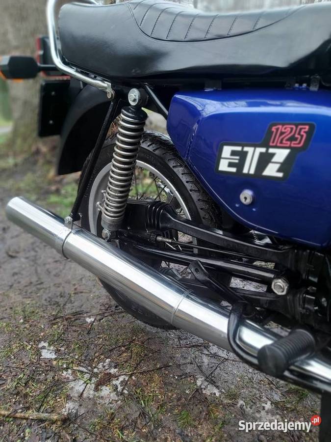 Mz Etz 125 zarejestrowana ubezpieczona lubuskie Lubniewice