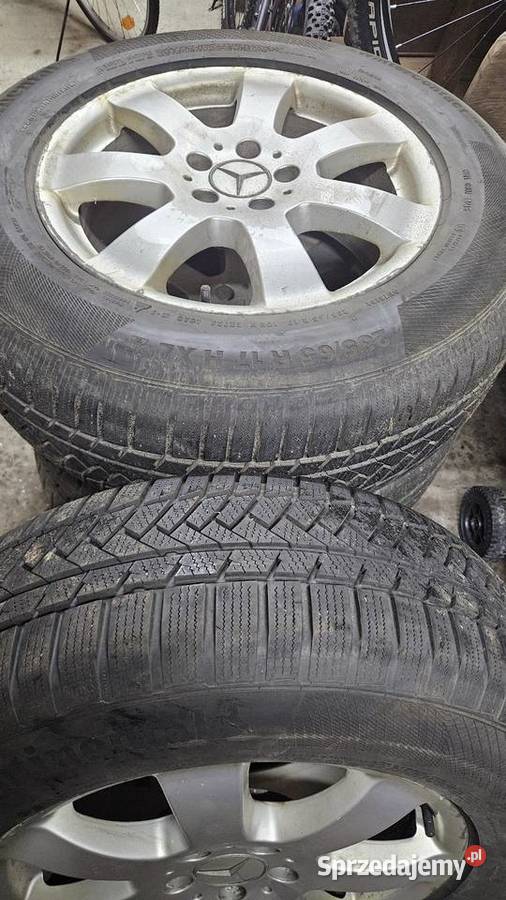 Alufelgi z oponami zimowymi do mercedes ML Małdyty