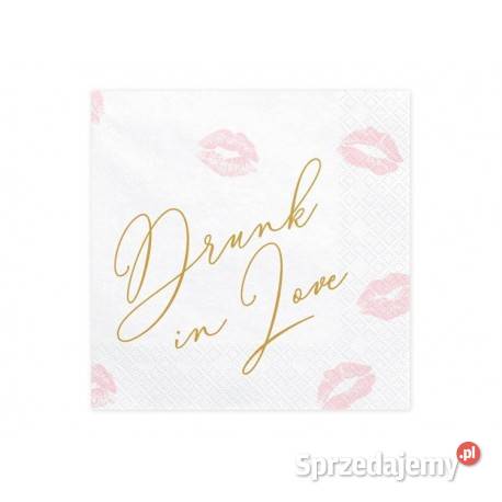 Serwetki Drunk In Love 20 Kultura i Rozrywka