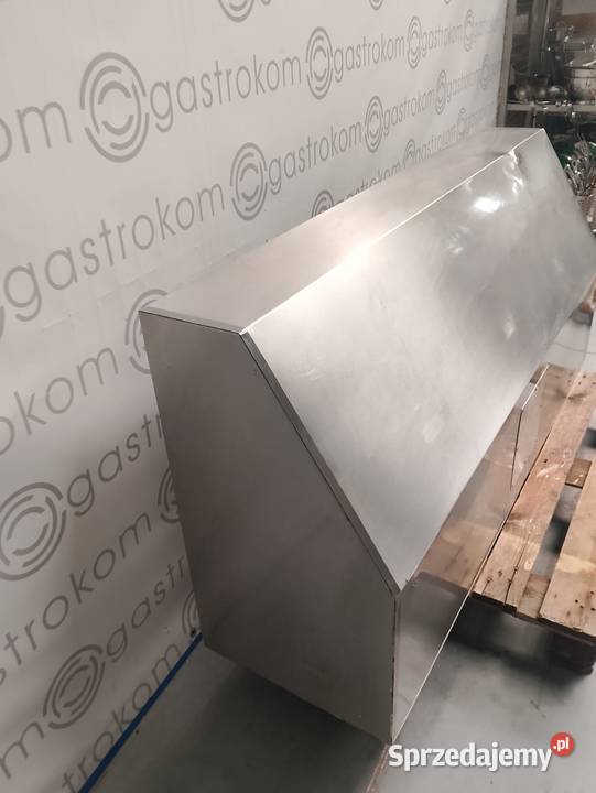 Okap przyścienny trapezowy z łapaczami 170x80x45 dolnośląskie Wrocław