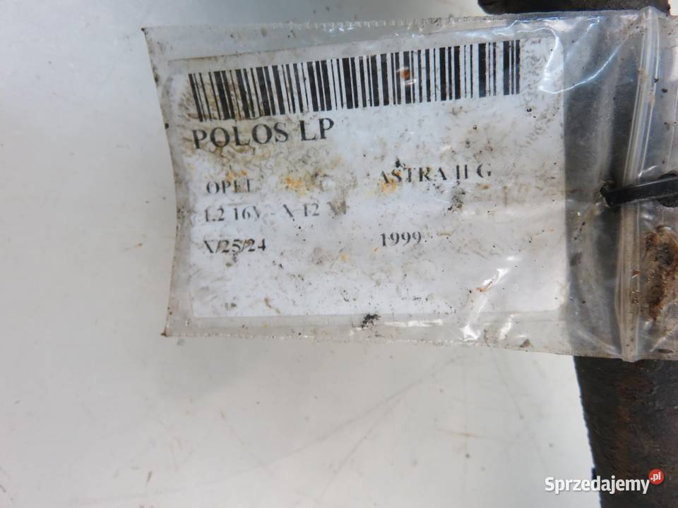 PÓŁOŚ LEWA PRZEDNIA OPEL ASTRA II G 12 16V osobowe