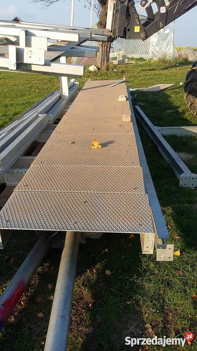 Schody metalowe kładka mostek podest dwubiegowe Zamość