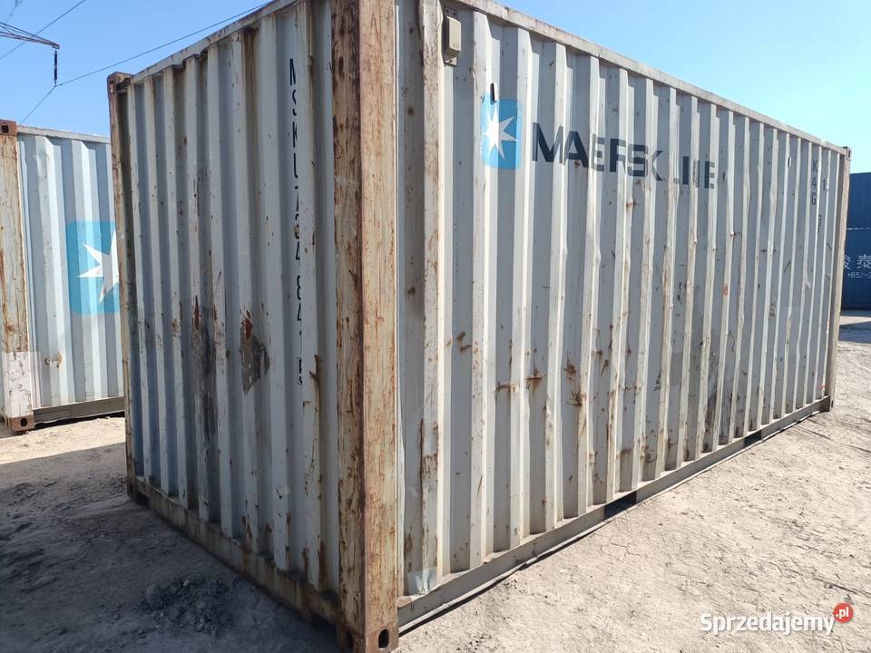 Kontener morski magazynowy 20DV 6 metrowy małopolskie Brzeszcze