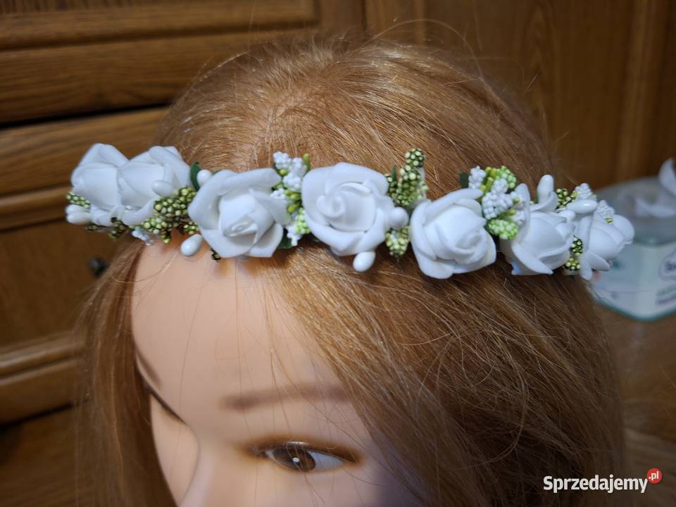 Zestaw komunijny bialo zielony Dla Dziecka Borów