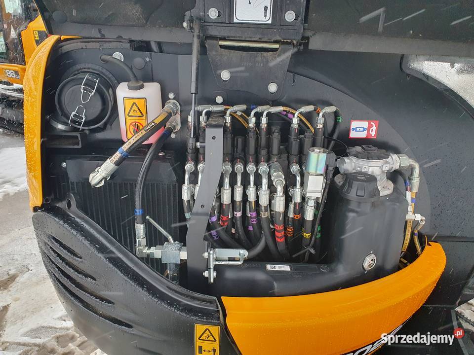 JCB 8026 2023R KOPARKA GĄSIENICOWA 8025 25Z1 Dodatkowy osprzęt Maszyny budowlane wielkopolskie Krotoszyn