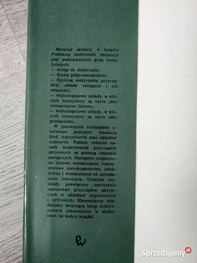 Podstawy elektroniki 868 stron Gdańsk