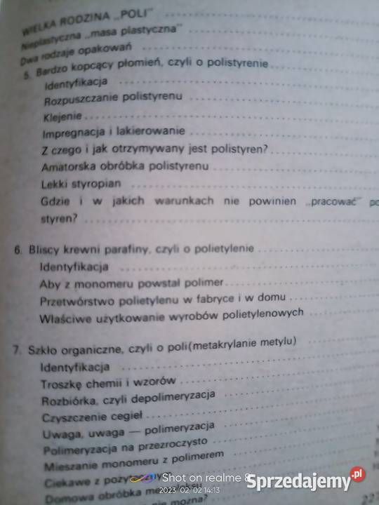 Z tworzywami sztucznymi na ty Sękowski książki Książki naukowe i popularnonaukowe Warszawa