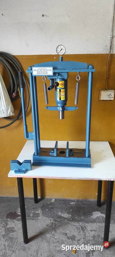 Prasa hydrauliczna stołowa warsztatowa 10 t lubelskie