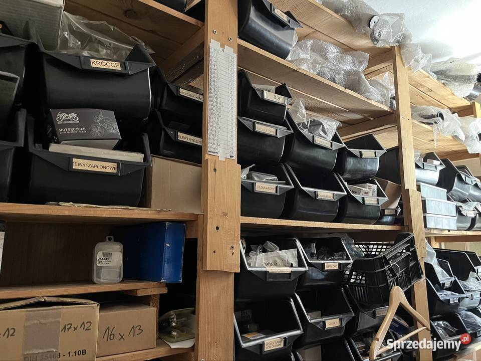 Likwidacja sklepu cześci i akcesoria motocykle