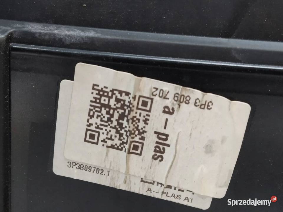 KLAPKA WLEWU PALIWA 3P3809702 Skoda Superb IV