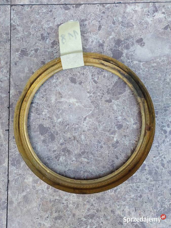 118 Mosiężna ramka tarczy starego zegara 153mm Tczew sprzedam
