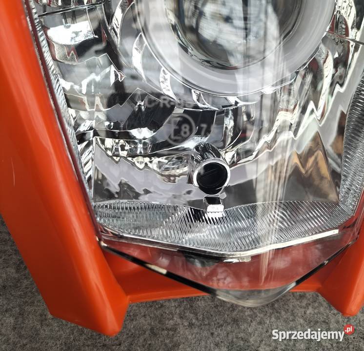 KTM EXC EXCF enduro lampa reflektor LED soczewka wielkopolskie