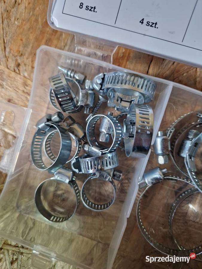 OPASKI ZACISKOWE ŚLIMAKOWE ZESTAW 26 1640 mm wielkopolskie Głogowa