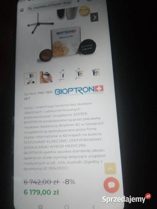 Sprzedam lampę bioptron nową nieuzywana Wrocław sprzedam