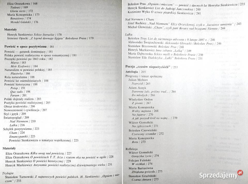 Pozytywizm Podręcznik Tadeusz Bujnicki