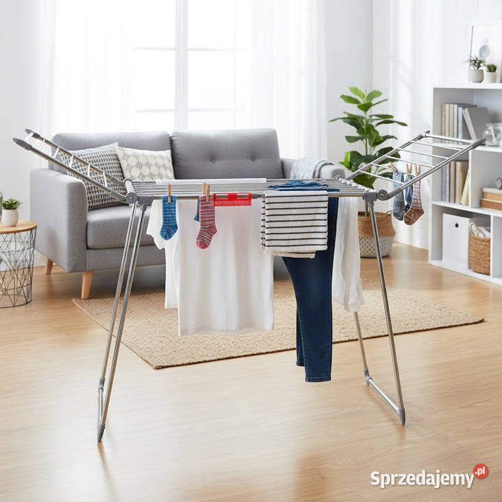 Stojąca suszarka na pranie odzież bieliznę wielkopolskie