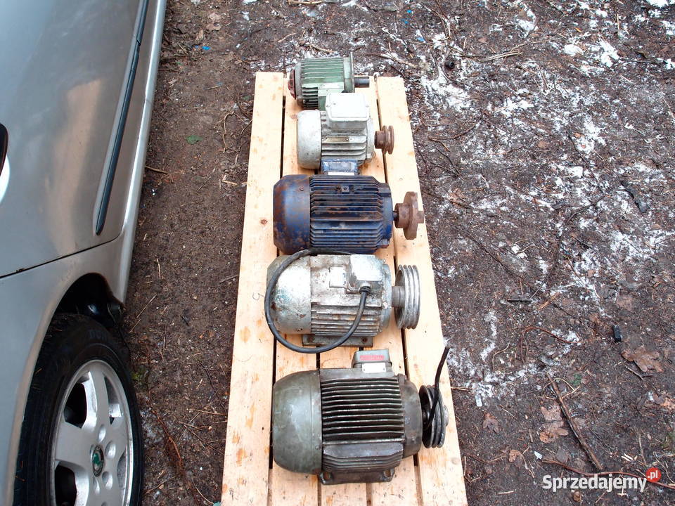 Silniki elektryczne 3fazowe moc 11KW 3KW 4KW Łódź