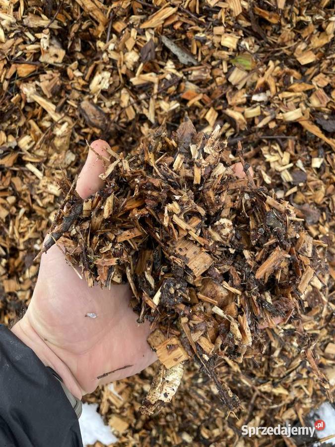 Sprzedam zrębkę do opału pod krzewy sprzedam
