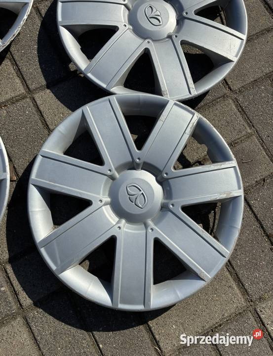Oryginalne kołpaki Daewoo 15 komplet Mikołów