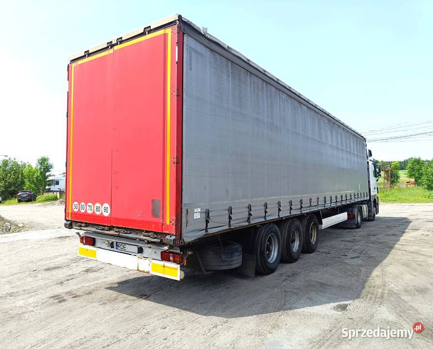 Naczepa KRONE Firanka Standard 2006 r BPW Brzostek