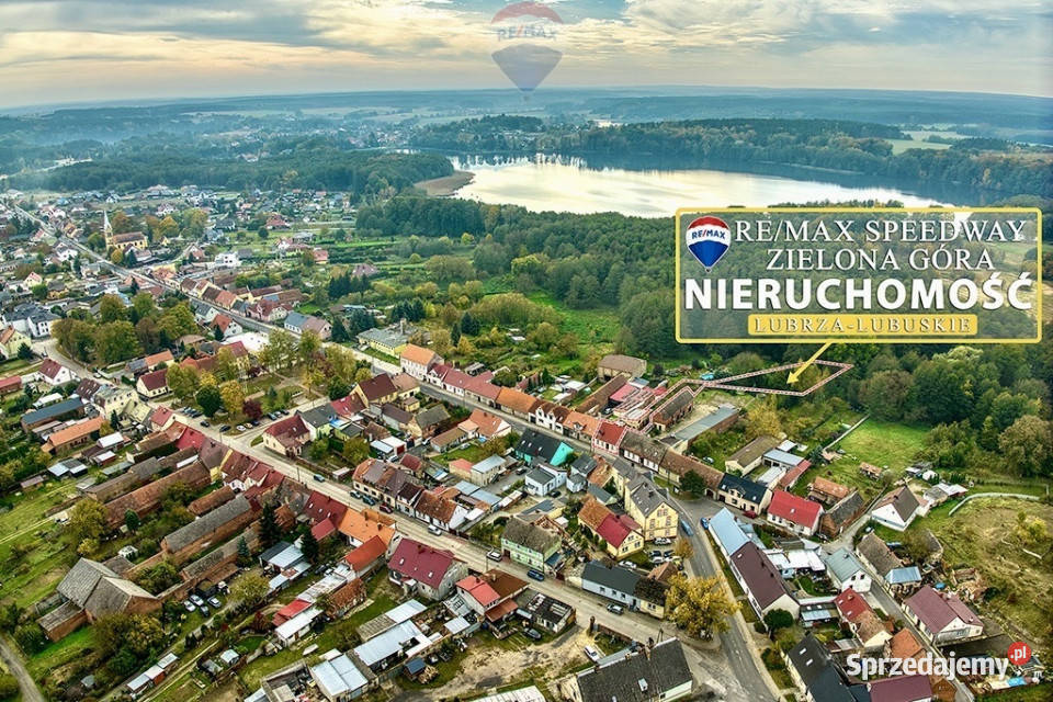 Dom z dużą działką 1700 m pośród jezior Sprzedaż Lubrza sprzedam