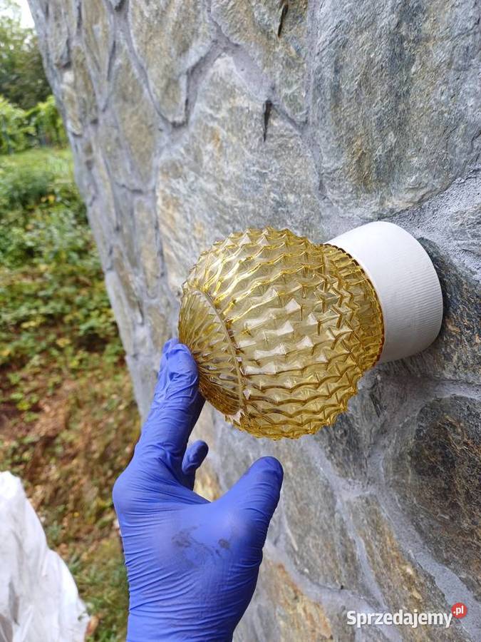 Trzy retro kinkiety z 60 tych lat firmy dolnośląskie