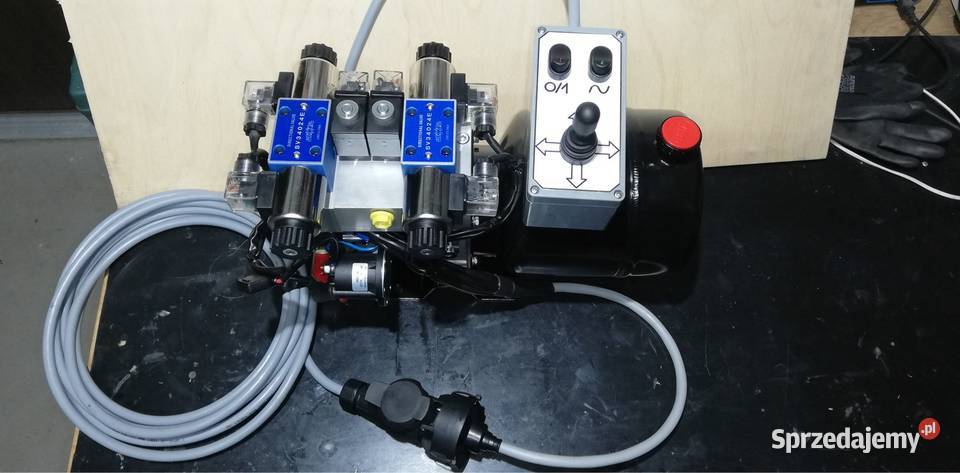 Pompa agregat zasilacz hydrauliczny do pługa śnieżnego 12/24V