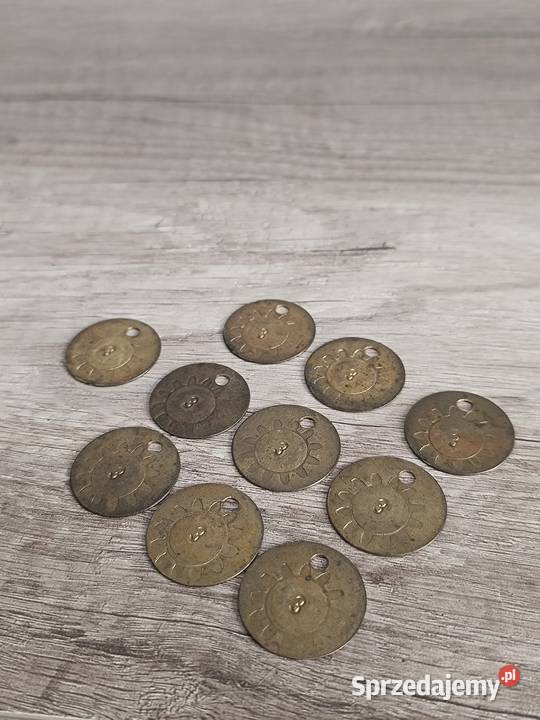 Zabytkowe breloczki zawieszki do kluczy 3 10 Przeworsk