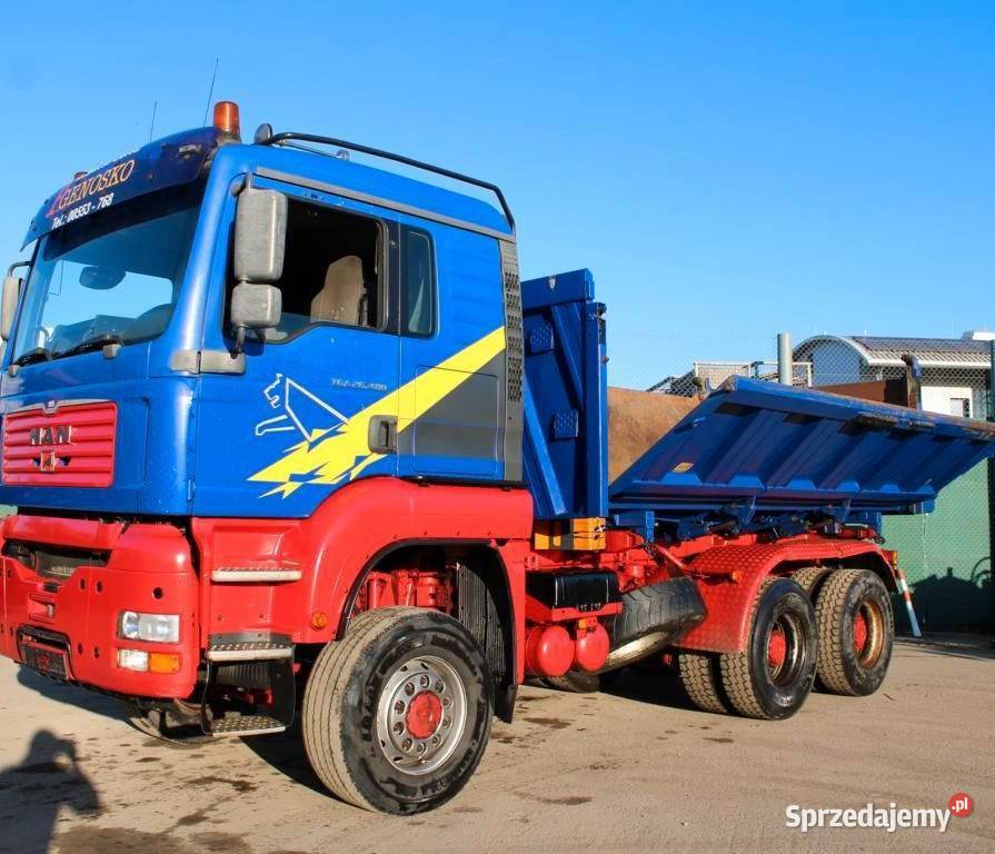 Wywrotka 6x6 Man Warszawa