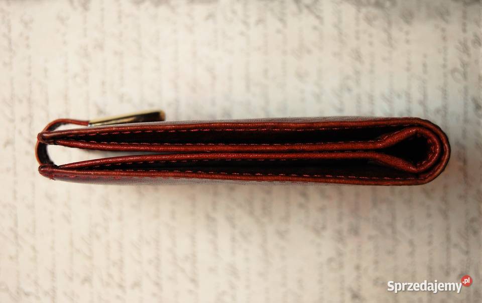 Portfel skórzany Roche brązowy skóra naturalna Lublin