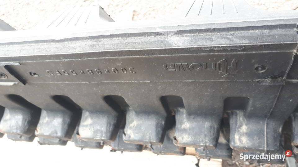Gąsienica gumowa 300x98x55 BRIDGESTONE Hinowa Głogoczów