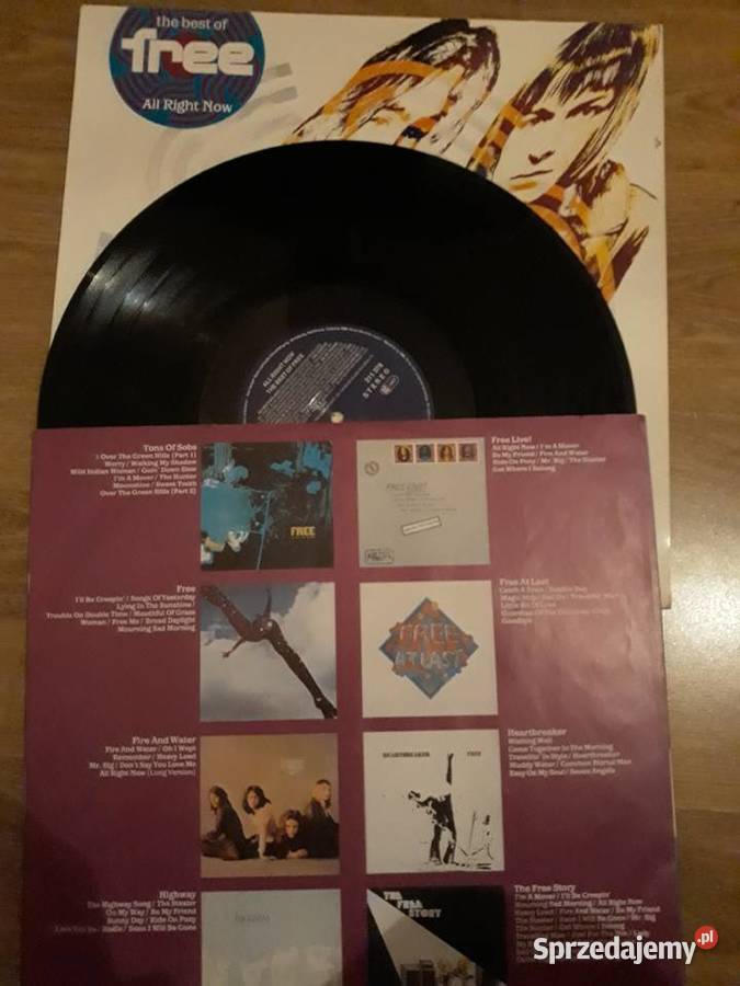 FREE ALL RIGHT NOW 1990 Kolekcja własna Płyty i kasety Rzeszów