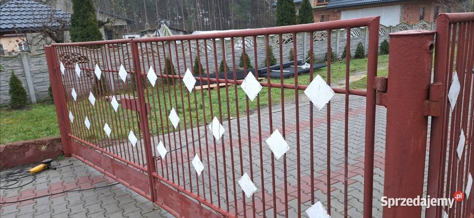 Brama 42 Furtka 1m siatka 20m świętokrzyskie