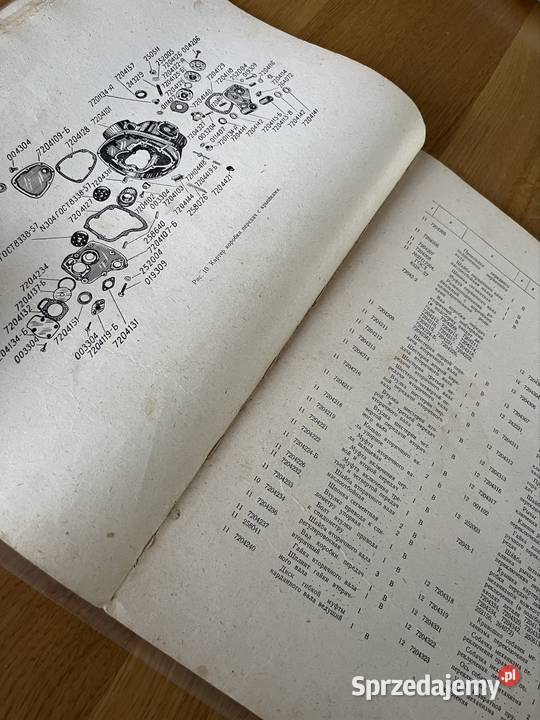 k750 wydanie 1961r oryginalny katalog części sprzedam