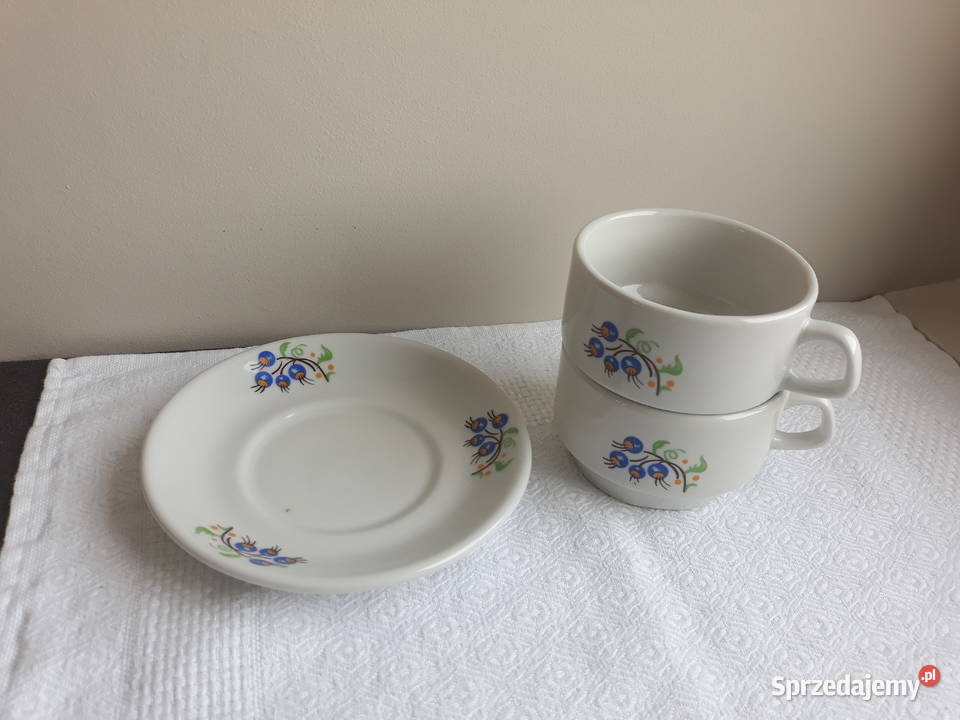 komplet filiżanek na prezent plus filiżanka Wyposażenie wnętrz pomorskie Gdańsk