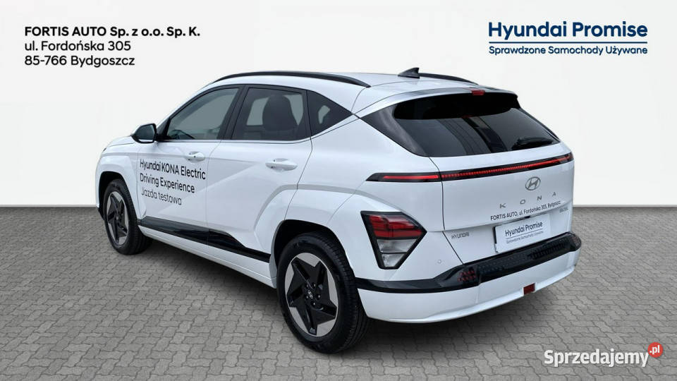 Hyundai Kona 65 kWh zasięg 514 EXECUTIVE Pompa ogranicznik prędkości Bydgoszcz