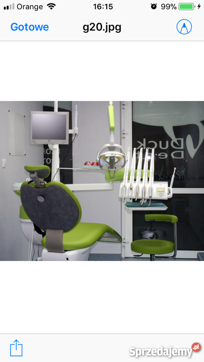 Sprzedam wyposażenie gabinetu stomatologicznego małopolskie Kraków