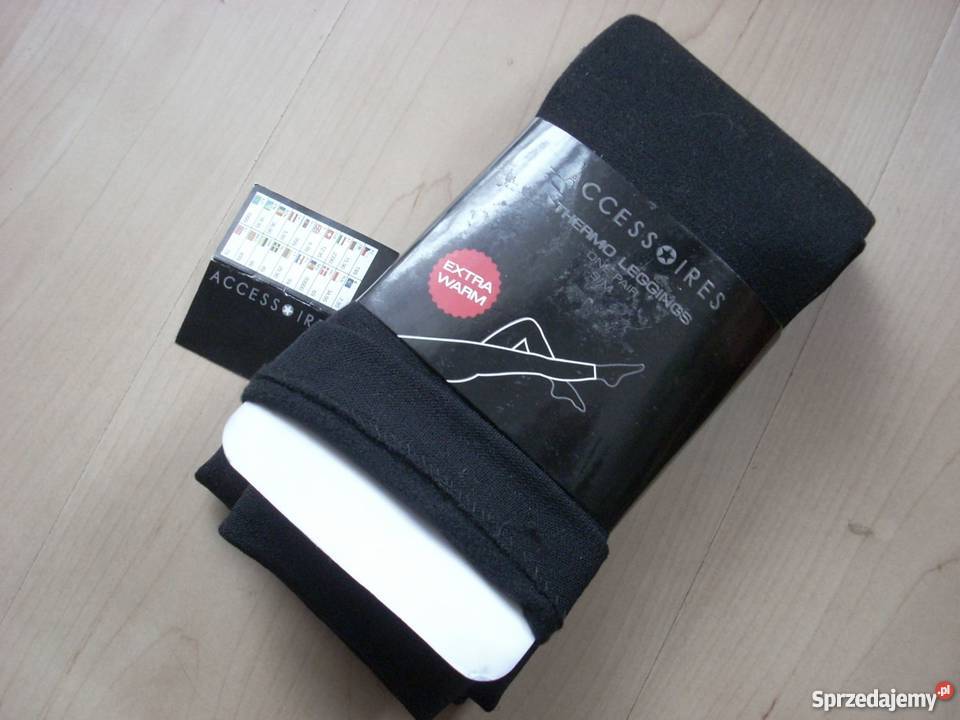 Yorker Legginsy Czarne Ciepłe NOWE SM sprzedam