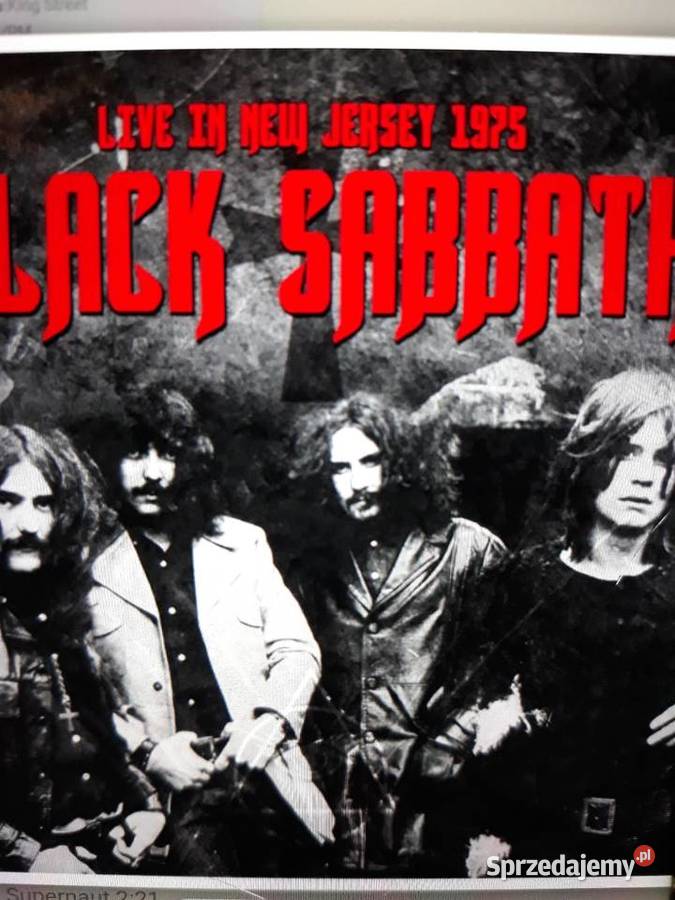 Archiwum heavy rocka BLACK SABBATH Live at Rzeszów sprzedam