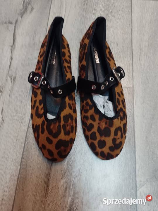 40 Ekskluzywne Panterkowe baleriny wieczorowe z małopolskie