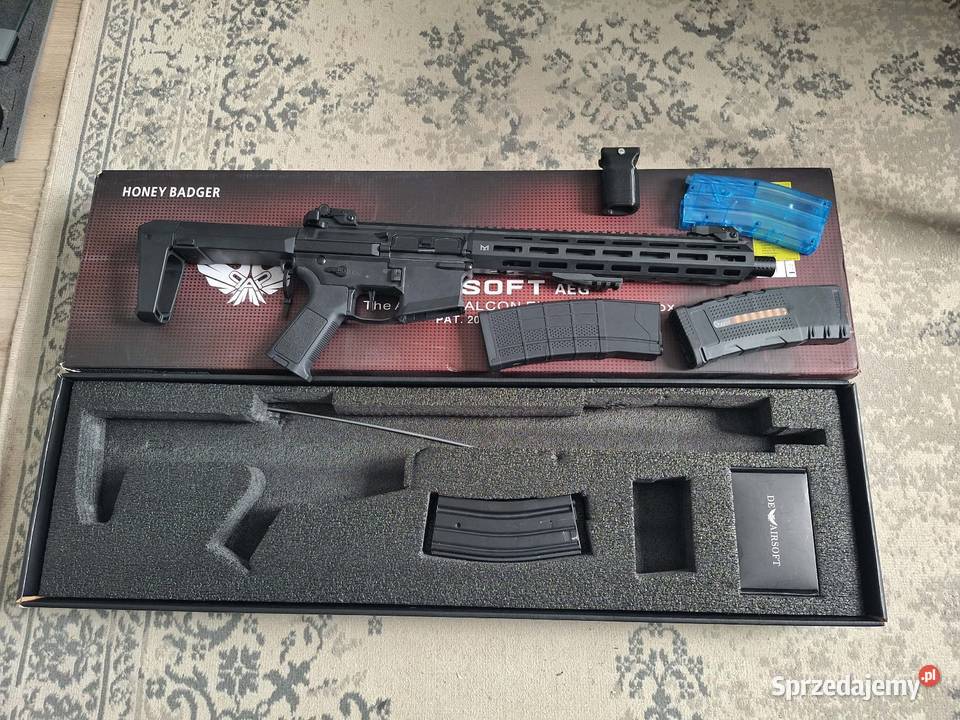 Replika ASG Double Eagle M904L długa lufa 430fps Sport i Wypoczynek Olsztyn